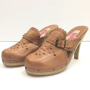 Isaac Mizrahi for Target BLONDIE Leather Mules